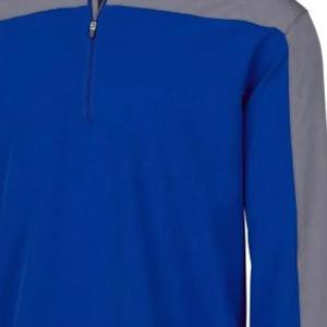 Sudadera Personalizada de Alta Calidad para Hombre, Estilo Urbano, con Cierre de Cremallera, Cuello Alto, Felpa, Talla Grande, con Media Cremallera, la Mejor Calidad con OEM - Product Image 3