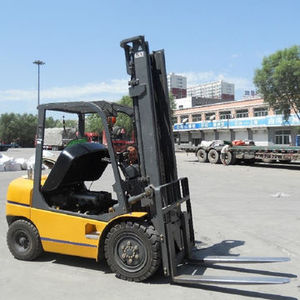 Used Power Building Engine Folklifter 20000kg Forklift Truck with AC <b>Heater</b> <b>diesel</b> - Product Image 1