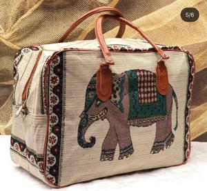 Todo Tipo de fabricante de gran capacidad, bolsa de lona con estampado de animales de moda personalizada, almacenamiento extragrande con cierre de cremallera - Product Image 1