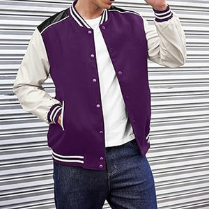 Varsity Jacket Plus Size Vestes pour hommes Letterman avec des matériaux de haute qualité Veste pour hommes Broderie téléchargée par Dress Sports - Product Image 6