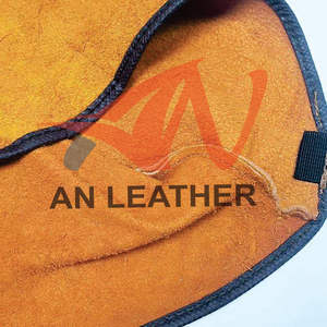 Manchon de protection pour soudeur en cuir de vache 100% véritable de haute qualité - Product Image 5