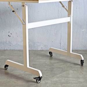 Adjustable 80x60cm Folding Laptop Desk with Wheels SPD68190 Standable and Extendable <b>Office</b> <b>Computer</b> Desk - Product Image 5