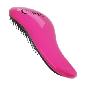 Wholesale Open Design Detangling Hair Brush Abs Salon Massage Combs Hair Comb With Logo