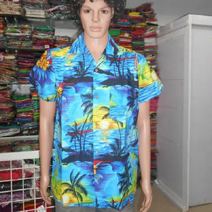 Chemise hawaïenne de plage à manches courtes pour hommes, impression de Design de Surf de haute qualité, meilleure vente en vrac, pour l'été - Product Image 1