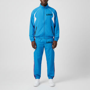 Survêtement coupe-vent décontracté imprimé pour homme, coupe régulière, respirant, écologique et tendance - Product Image 1