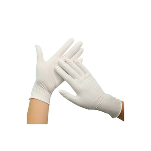 Gants en nitrile bleu jetables résistants à la perforation, extra résistants, sans danger pour les produits chimiques et conçus pour les soins de santé - Product Image 5