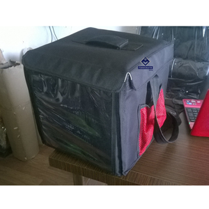 กระเป๋าส่งพิซซ่าหุ้มฉนวนกันความร้อนขนาดใหญ่18 "X18" X8 "สำหรับมอเตอร์ไซค์ของผู้ขายกล่องอาหารทำจากไฟเบอร์กลาสกันน้ำ - Product Image 2