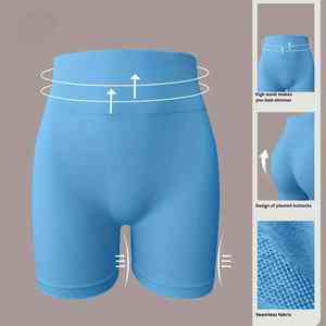 Lady Fitness Gym Shorts Mujeres Deportes Yoga Short Logotipo personalizado Entrenamiento Mujeres Athletic Running Summer Running Trunk - Product Image 3