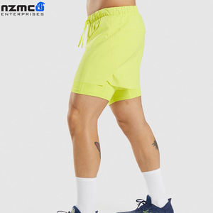 Shorts d'été pour hommes, logo personnalisé, shorts de gymnastique pour hommes, séchage rapide avec poches, shorts athlétiques pour hommes - Product Image 3
