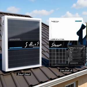 Panel Solar Monocristalino de Celda Media Tipo N Sunlike Solar LNVU-575N de 600W para Techos Residenciales - Product Image 3