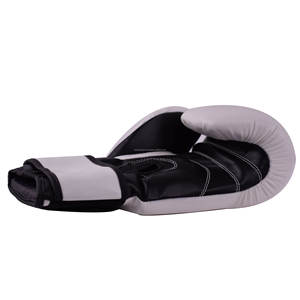 Gants d'entraînement de boxe professionnels Fabricants personnalisés Support de poignet Velcro à boucle et crochet en cuir PU professionnel à lacets - Product Image 2