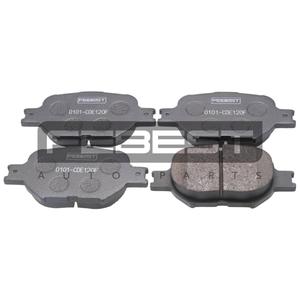 Set di pastiglie freno anteriori FEBEST (0101-CDE120F) - Product Image 1