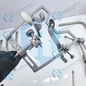 Stainless Steel Laryngo Pharyngoscope Retractor FK-WO Manual ENT Surgical Instrument CE Certified - Product Image 6