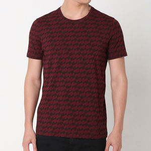 Camiseta de Hombre de Moda, Tejido de Lana, Ecológica, Personalizable, Diseño de Manga Corta, Servicio OEM, Precio Bajo, Buena Venta - Product Image 1