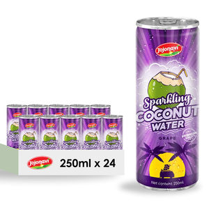 Jojonavi น้ำมะพร้าวประกายน้ำองุ่น250มล. สามารถผลิตฉลากส่วนตัวได้ - Product Image 1