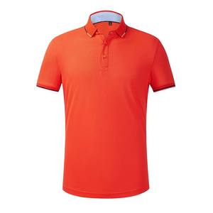 Directo de fábrica Diseño liso Logotipo impreso personalizado 200 Gsm Poliéster Ropa informal Hombres Polo Camiseta para uso diario y promocional - Product Image 1