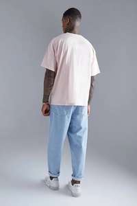 Camisetas de Talla Grande Transpirables con Estampado Personalizado de Última Moda 2023, Ropa Deportiva Informal de Alta Calidad, Estilo ALZ Impex, Hecho en Pakistán - Product Image 3