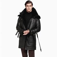 Blouson en cuir d'agneau noir pour homme, personnalisé, de qualité supérieure, faible MOQ, grandes tailles, hiver, style vintage, coupe classique, vente en gros OEM