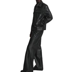 ชุดแจ็คเก็ตและกางเกงหนังแท้สำหรับผู้ชาย จัดส่งโดยตรง ชุดแจ็คเก็ตและกางเกงหนังคุณภาพสูง แจ็คเก็ตสำหรับผู้ชาย ปี 2026 - Product Image 2
