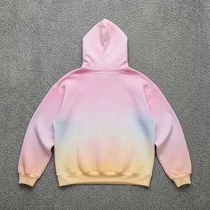 Sweat à capuche pour homme, imperméable, avec fermeture éclair, poche, polaire, uni, broderie, logo personnalisé, haute qualité, vierge - Product Image 3