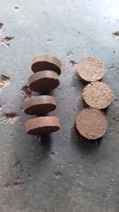 2025 Top Vente Shrekha Créations Lavé Cocopeat Palette Briques Bas EC 5kg Noix De Coco Tourbe Blocs Jardin Plante Planification (5kg) - Product Image 3