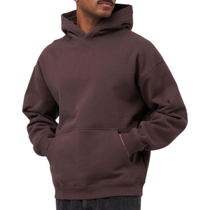 Sudadera con Capucha de Moda Urbana para Hombre, Corte Regular, Felpa, Transpirable, de Secado Rápido, con Logotipo Personalizado, Servicio OEM - Product Image 4