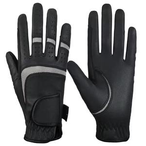 Nuevos guantes de equitación de la mejor calidad Guantes de Carreras de Caballos de color sólido Guante de equitación antideslizante - Product Image 1