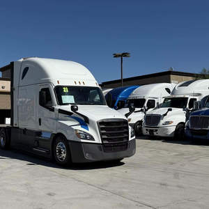 รถบรรทุก Cascadia 126 Sleeper ปี 2021 มือสอง สภาพพร้อมใช้งาน สะอาด พร้อมส่งออก - หลังคาสูง 455 แรงม้า เกียร์อัตโนมัติ Dt12 12 สปีด - Product Image 1