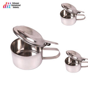 Debonairii-taza de esputo de acero inoxidable de alta resistencia, vaso con cubierta, Gallipot y esputo - Product Image 3