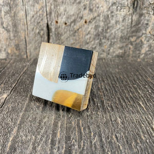 Tiradores de cajón minimalistas de resina hechos a mano para armarios, armarios de cocina, baño, comedor, sala de estar, decoración de muebles-Tradebyd - Product Image 2