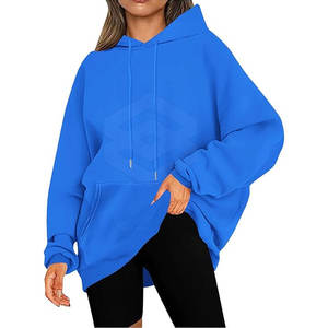 Sudaderas Extra Grandes de Moda para Mujer, Invierno, 100% Algodón, Ecológicas, Personalizables, Último Diseño para Adultos, Venta en Línea - Product Image 1