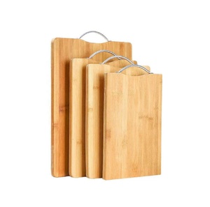 Ensemble de 4 blocs à découper en bois quantité minimale de commande bas créatifs faits à la main avec poignée en métal Fabricant vente directe d'usine - Product Image 1