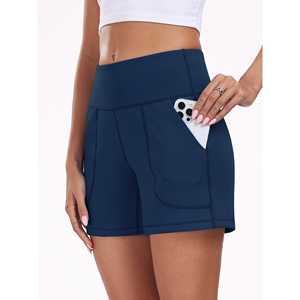 Pantalones cortos para mujer, mallas de Yoga, ropa deportiva ajustada sin costuras, pantalones cortos deportivos elásticos para levantamiento de cadera para mujer, entrenamiento Scrunch - Product Image 2