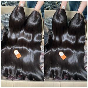 Prix usine Perruque de cheveux vietnamiens sans colle Full HD Lace Perruques Faisceaux de cheveux humains Os Extensions de cheveux raides - Product Image 3