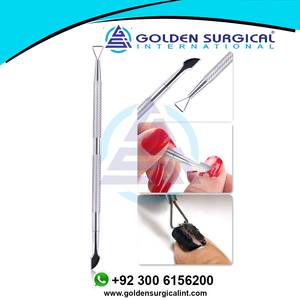 Empujador de Cutículas de Acero Inoxidable de Doble Extremo, Removedor de Piel Muerta para Pedicura, Manicura, Herramienta de Limpieza de Uñas, Venta al por Mayor - Product Image 2