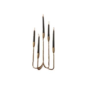 Candelabro Cónico de Hierro Dorado, Moderno, Personalizable en Tamaño, Forma y Color, Duradero, Hecho a Mano para Bodas y Navidad - Product Image 6