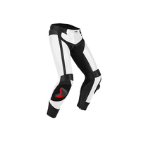 Pantalon de moto en cuir respirant anti-UV coupe-vent pour homme avec protections genoux et hanches, léger et idéal pour l'aventure estivale