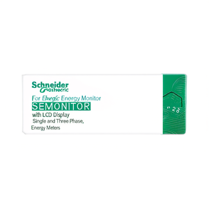Moniteur d'énergie Schneider Electric SEMONITOR avec écran LCD pour monophasé et triphasé - Product Image 2