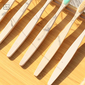 Cepillo de dientes de bambú de Madera Suave natural de la mejor calidad cepillo de dientes de bambú biodegradable reciclado libre de BPA - Product Image 6