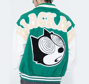 Customizable <b>Vintage</b> <b>Varsity</b> <b>Jacket</b> 100% Wool Winter Lettermen Front Hip Hop Style Reasonable Price Chenille Embroidery Design - Product Image 2