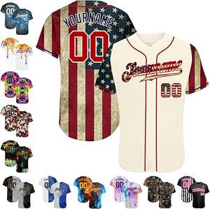 Camiseta de béisbol a rayas personalizada con logotipo de número de nombre cosido impreso, camiseta de softball a rayas personalizada - Product Image 6