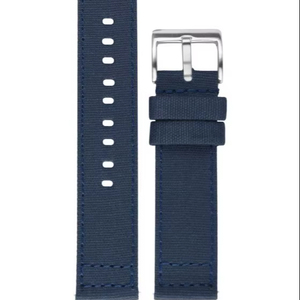 Correa Deportiva Unisex B06 de 20 mm para Reloj Inteligente, Cómoda, Ligera, Azul, Resistente al Agua, Suave, Transpirable, de Nailon y Acero Inoxidable, Ajustable - Product Image 1