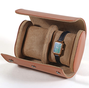 Étui de voyage pour montre en cuir PU de qualité supérieure, matériaux recyclés, avec coussin de protection, boîtes et étuis pour montres - Product Image 3