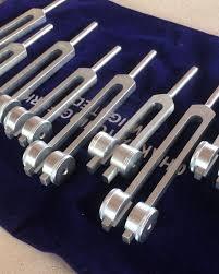 ชุดส้อมเสียงโซลเฟจิโอแบบถ่วงน้ำหนัก 9 ชิ้น สำหรับการบำบัด การซ่อมแซมดีเอ็นเอ พร้อมการอธิษฐานและปาฏิหาริย์ - Product Image 2