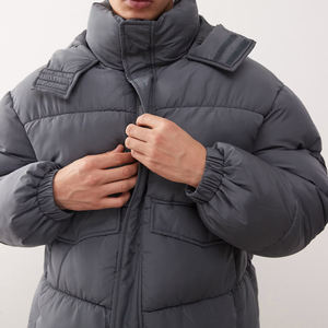 Vestes matelassées imperméables durables à fermeture éclair longue pour femmes, design décontracté personnalisé, vêtements d'hiver, veste unisexe régulière 2026 - Product Image 3