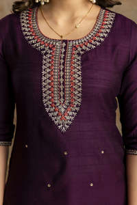 Juego de tela tejida de algodón suave para bodas festivas, pantalón Kurti lavable y Dupatta de nuestra nueva colección con cintura natural - Product Image 2