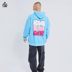 Séchage rapide Hommes Puff Impression Hoodies Manches Longues Hommes Puff Impression Hoodies - Product Image 4