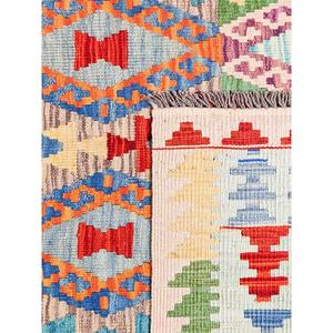 Alfombra Kilim de Maimana, Afganistán, 178 x 124 cm, Alfombras y Juegos de Alfombras - Product Image 1