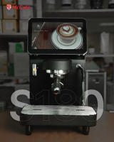 Machine à expresso commerciale Mr. Cafe S180 avec pompe à engrenages BLDC et écran tactile de 10,1 pouces, machine à café semi-automatique intelligente