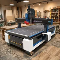 Routeur CNC 1325 pour le travail du bois, 1300x2500x200mm, pour portes d'armoires, MDF, contreplaqué, acrylique, gravure et découpe